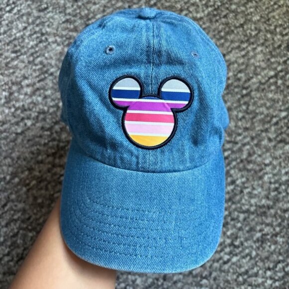 Adjustable Vintage Disney Denim Cap - Picture 1 of 7